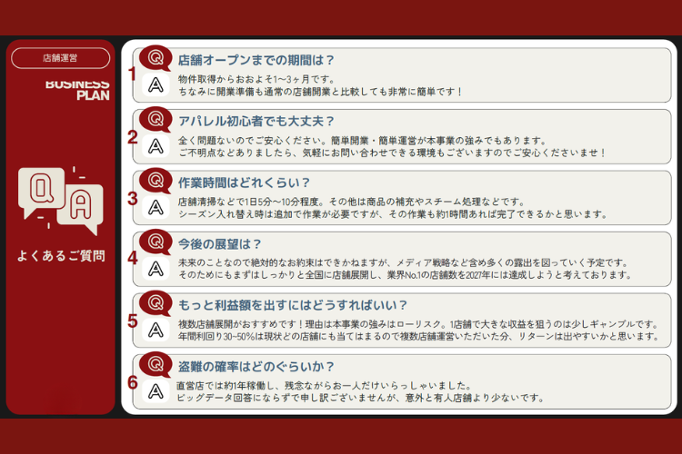 業界未経験でも大歓迎な無人洋服屋！
