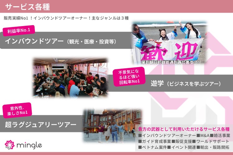 しっかり利益確保できる各種サービス