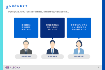 既存取引先へのクロスセルで売上アップ!