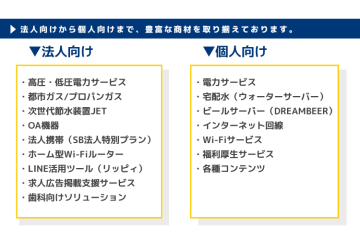 法人・個人向けどちらにも提案可能！クロスセルで収益拡大