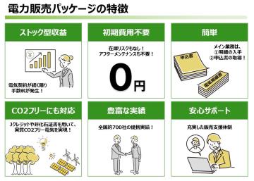 既存顧客への新提案に最適!“電気料金の見直し”だけでビジネス成立!
