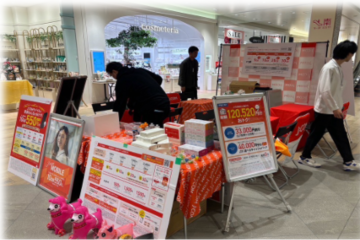 「集客力抜群!商業施設内でのJ:COM販売プロモーション」