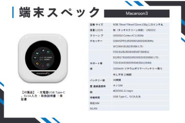 小型・長持ち・多機能。販売しやすい人気モバイルWi-Fi端末
