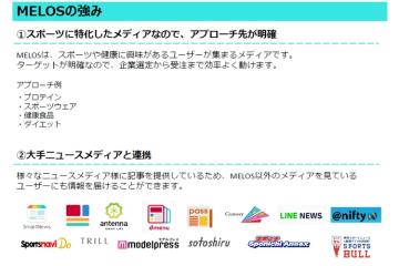 ターゲット明確 × 大手配信力で売れる！MELOSなら提案が刺さります