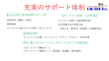 はじめやすくて継続しやすい!低リスクの本業商材です!