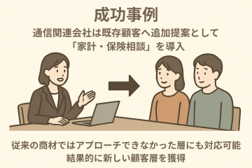 既存顧客へ追加提案