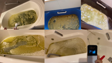 汚れが浮き出る快感!追い焚き配管洗浄でお客様に感動を!