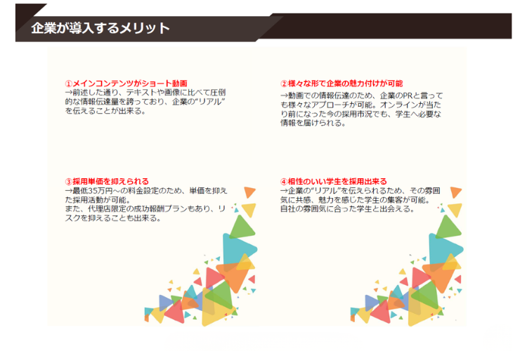 採用単価を抑えた新卒採用提案！