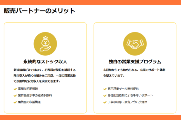 未経験からでも挑戦可能!営業支援プログラムで収益基盤を構築