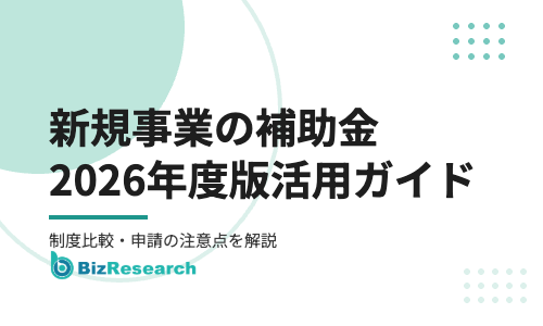 新規事業の補助金活用ガイド！2026年度版・制度比較と申請の注意点