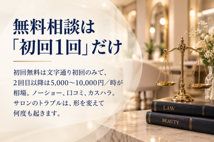 何度も起こる美容トラブルに備える、新しい月額法務サービス