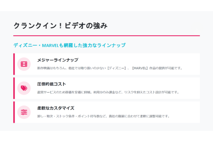 強力ラインナップ商材！