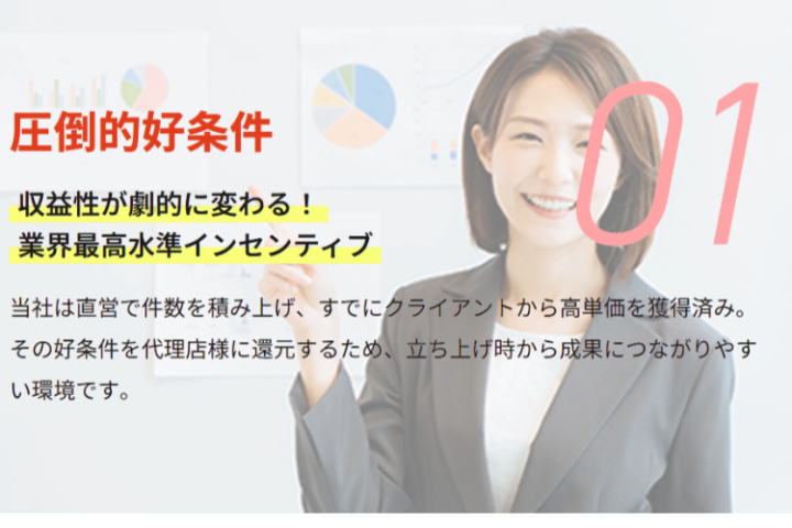 業界最高水準インセンで収益最大化！