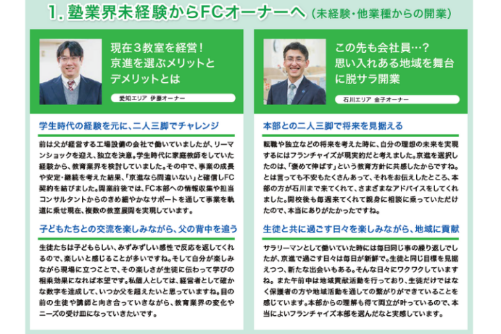 本業との相乗効果!新事業としての教育ビジネス導入成功事例