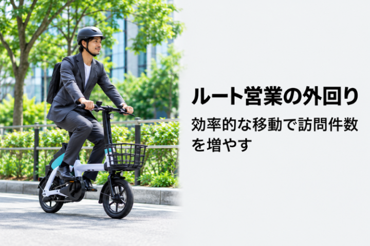 外回りの移動時間を減らし、営業提案の機会をさらに増やす