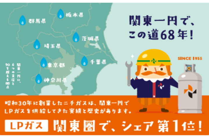 68年の実績！地域密着型インフラビジネス