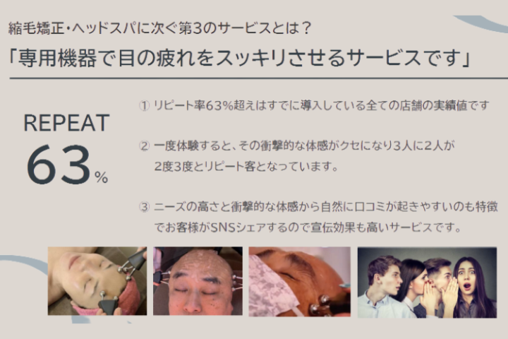 リピート63%実績!エステサロンが選ぶ“利益の源泉”メニュー