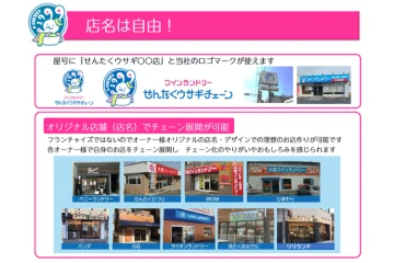 自分だけのブランドで開業！オリジナル店名OK！