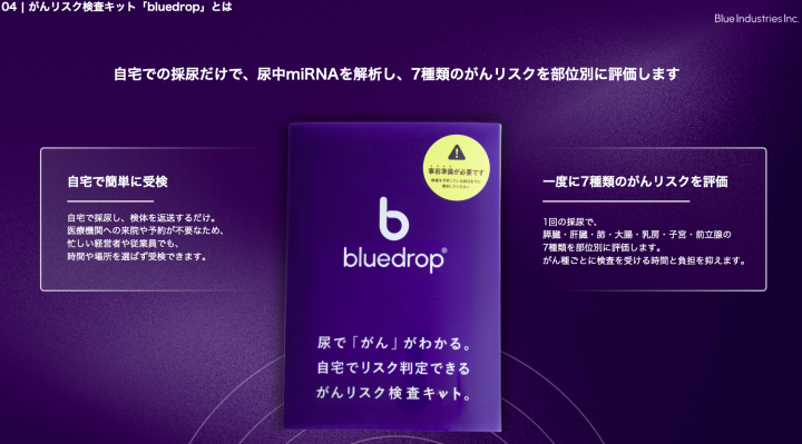自宅での採尿だけで、7種類のがんリスクを部位別に評価可能