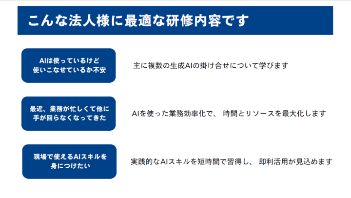 現場で困ってる企業が求めていたDX研修、紹介するだけで報酬に！